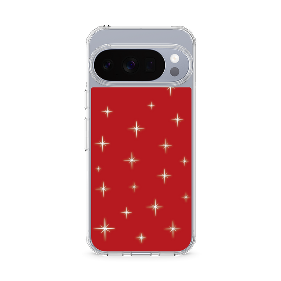 スリムプロテクションケース［ Glitter - Red ］