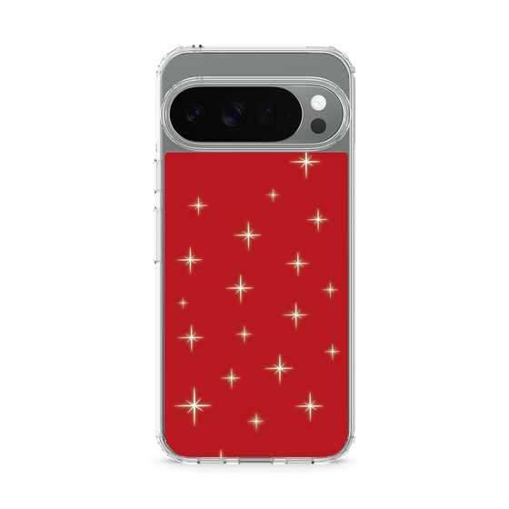 スリムプロテクションケース［ Glitter - Red ］