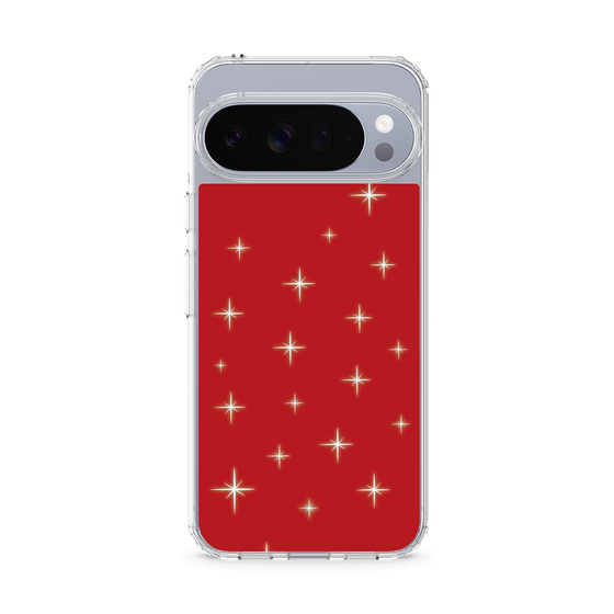 スリムプロテクションケース［ Glitter - Red ］