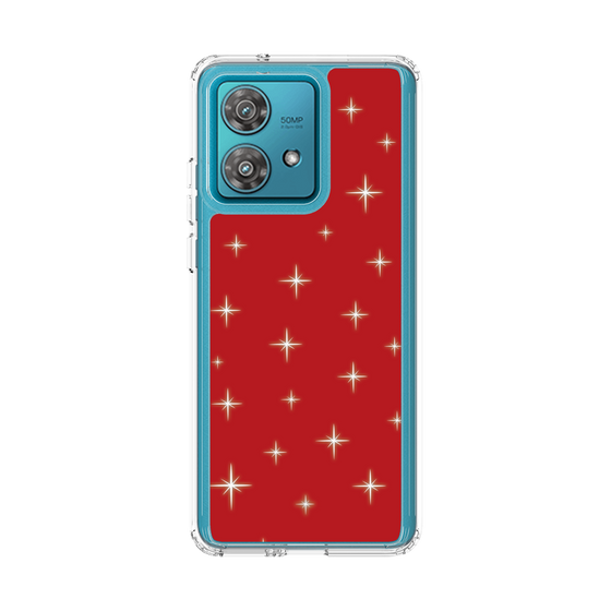 スリムプロテクションケース［ Glitter - Red ］