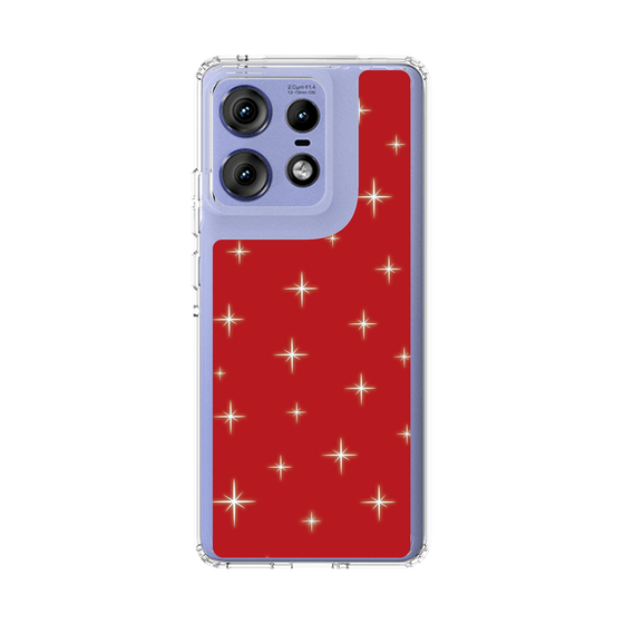 スリムプロテクションケース［ Glitter - Red ］
