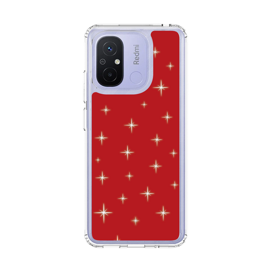 スリムプロテクションケース［ Glitter - Red ］