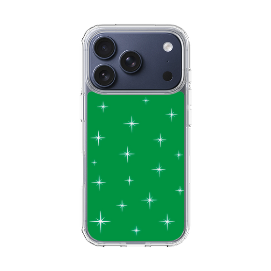 スリムプロテクションケース［ Glitter - Green ］