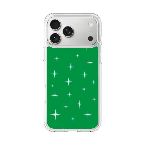 スリムプロテクションケース［ Glitter - Green ］