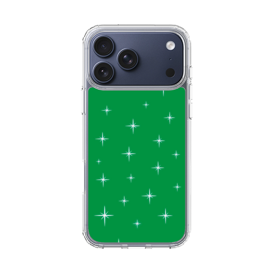 スリムプロテクションケース［ Glitter - Green ］