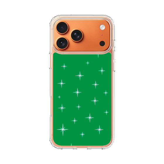 スリムプロテクションケース［ Glitter - Green ］