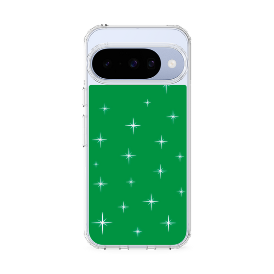 スリムプロテクションケース［ Glitter - Green ］
