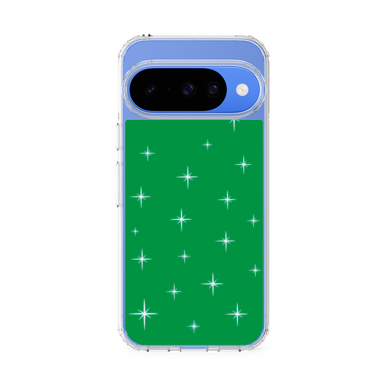 スリムプロテクションケース［ Glitter - Green ］