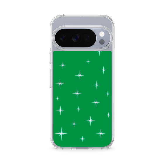 スリムプロテクションケース［ Glitter - Green ］