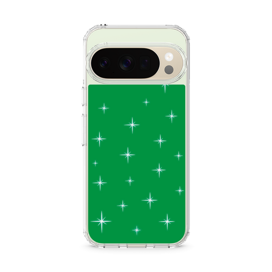 スリムプロテクションケース［ Glitter - Green ］