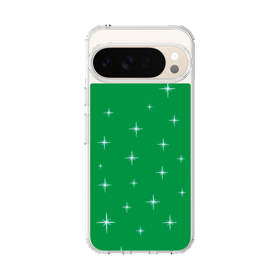 スリムプロテクションケース［ Glitter - Green ］