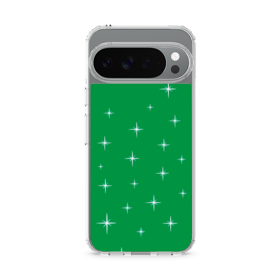 スリムプロテクションケース［ Glitter - Green ］