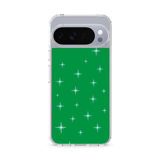 スリムプロテクションケース［ Glitter - Green ］