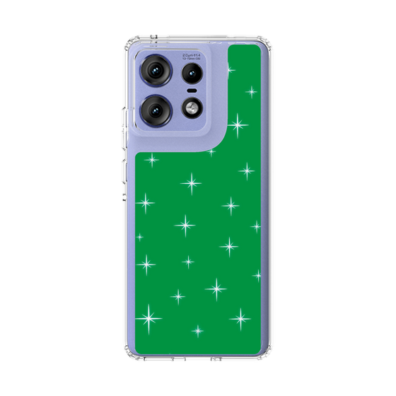 スリムプロテクションケース［ Glitter - Green ］