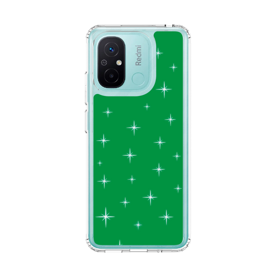 スリムプロテクションケース［ Glitter - Green ］