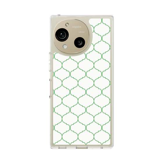 スリムプロテクションケース［ Moroccan1 -Green ］