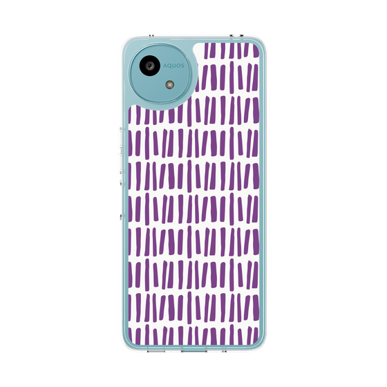 スリムプロテクションケース［ Nordic - Purple ］