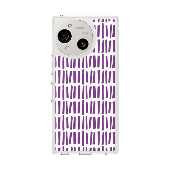 スリムプロテクションケース［ Nordic - Purple ］