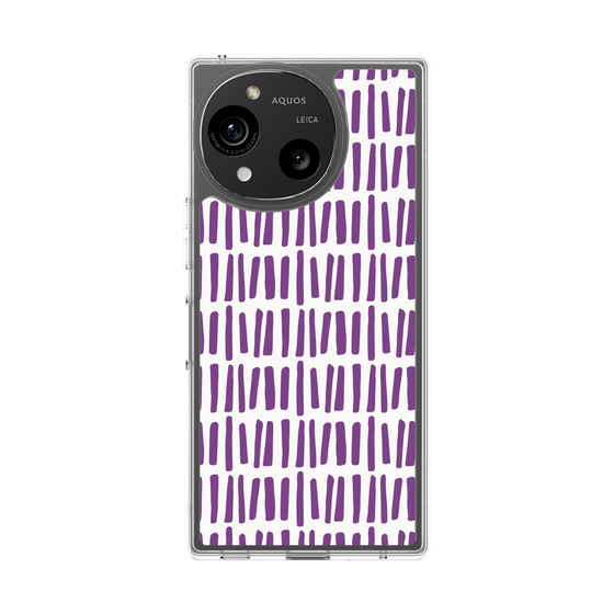 スリムプロテクションケース［ Nordic - Purple ］