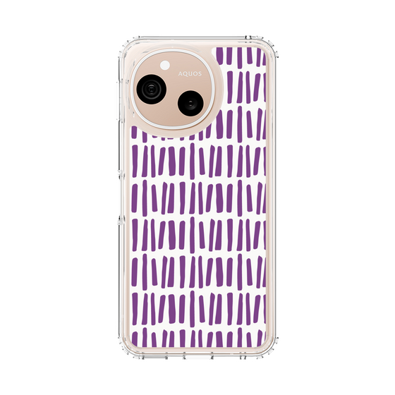 スリムプロテクションケース［ Nordic - Purple ］