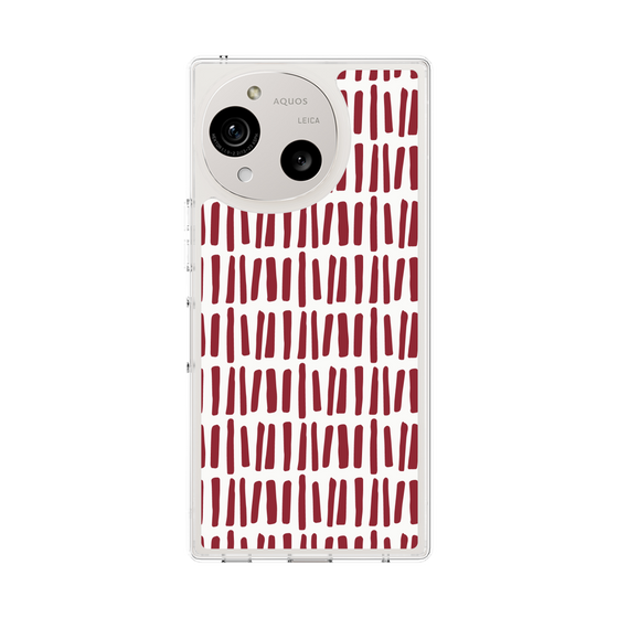 スリムプロテクションケース［ Nordic - Red ］