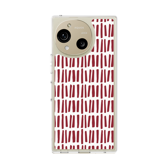 スリムプロテクションケース［ Nordic - Red ］