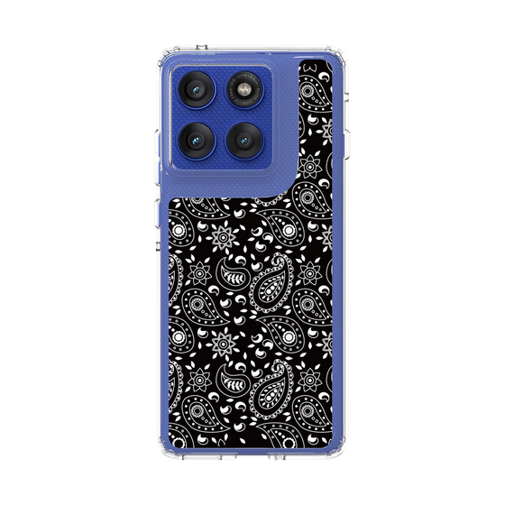 スリムプロテクションケース［ ペイズリー - Black ］