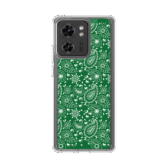 スリムプロテクションケース［ ペイズリー - Green ］