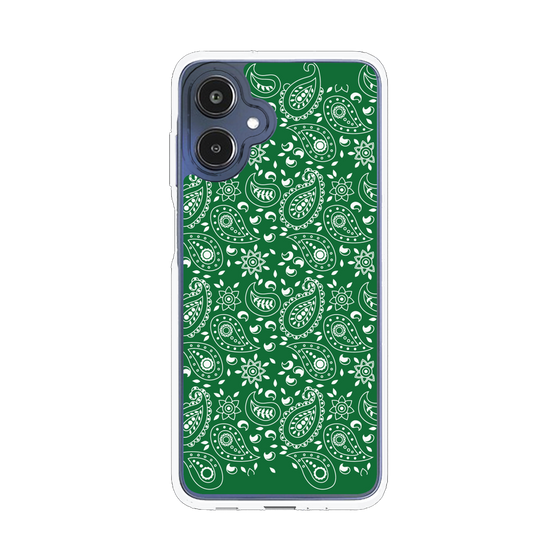 スリムプロテクションケース［ ペイズリー - Green ］
