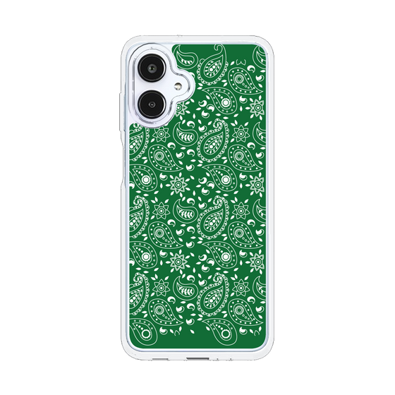 スリムプロテクションケース［ ペイズリー - Green ］