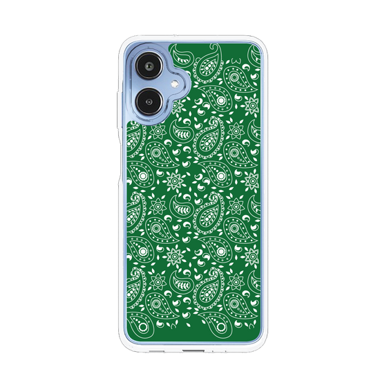 スリムプロテクションケース［ ペイズリー - Green ］