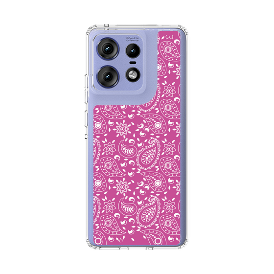 スリムプロテクションケース［ ペイズリー - Pink ］