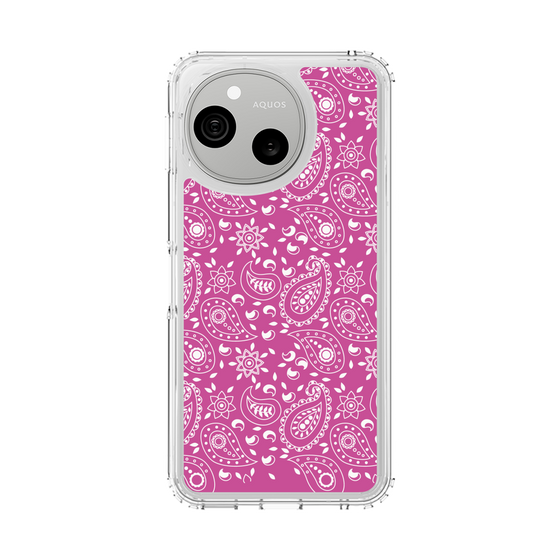 スリムプロテクションケース［ ペイズリー - Pink ］