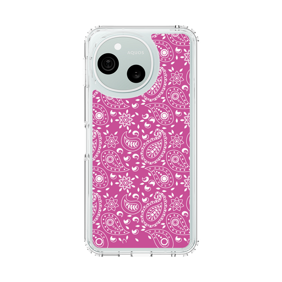 スリムプロテクションケース［ ペイズリー - Pink ］