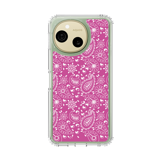 スリムプロテクションケース［ ペイズリー - Pink ］