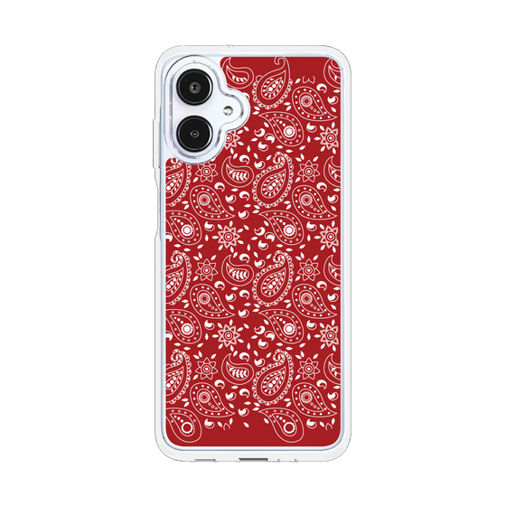 スリムプロテクションケース［ ペイズリー - Red ］