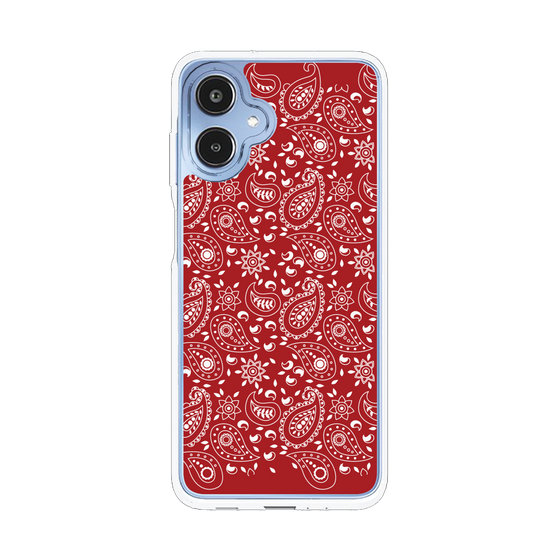 スリムプロテクションケース［ ペイズリー - Red ］