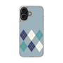 スリムプロテクションケース［ Nordic Argyle - Blue ］
