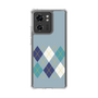スリムプロテクションケース［ Nordic Argyle - Blue ］