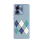 スリムプロテクションケース［ Nordic Argyle - Blue ］