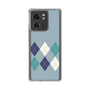 スリムプロテクションケース［ Nordic Argyle - Blue ］