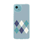 スリムプロテクションケース［ Nordic Argyle - Blue ］
