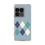 スリムプロテクションケース［ Nordic Argyle - Blue ］