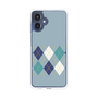 スリムプロテクションケース［ Nordic Argyle - Blue ］