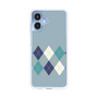 スリムプロテクションケース［ Nordic Argyle - Blue ］
