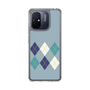 スリムプロテクションケース［ Nordic Argyle - Blue ］