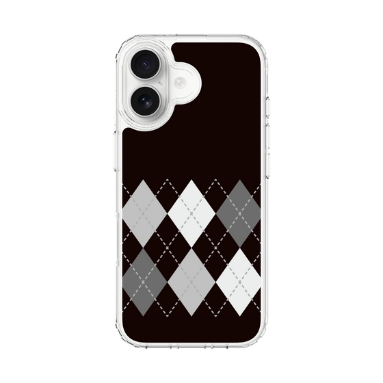 スリムプロテクションケース［ Nordic Argyle - Black ］