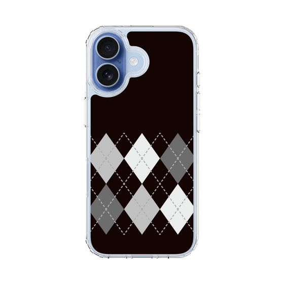 スリムプロテクションケース［ Nordic Argyle - Black ］