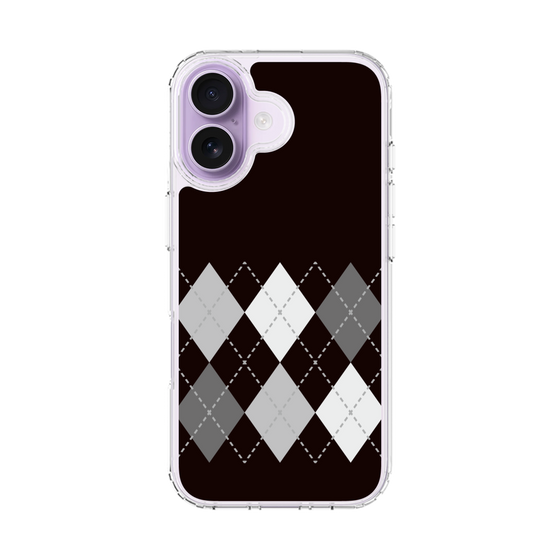 スリムプロテクションケース［ Nordic Argyle - Black ］