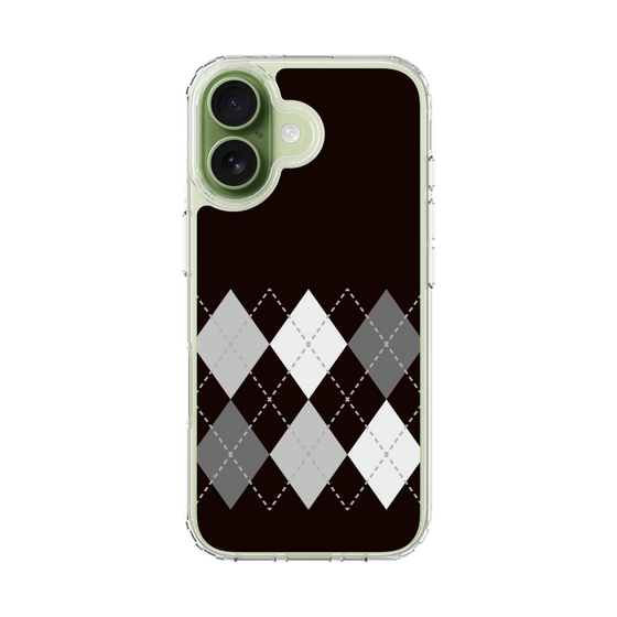 スリムプロテクションケース［ Nordic Argyle - Black ］